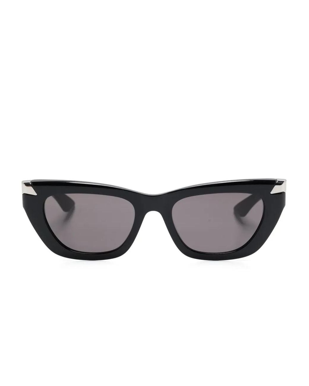 Eye Rivetis McQueen Geometric Punk Rivet Sunglasses in Brown | Lyst