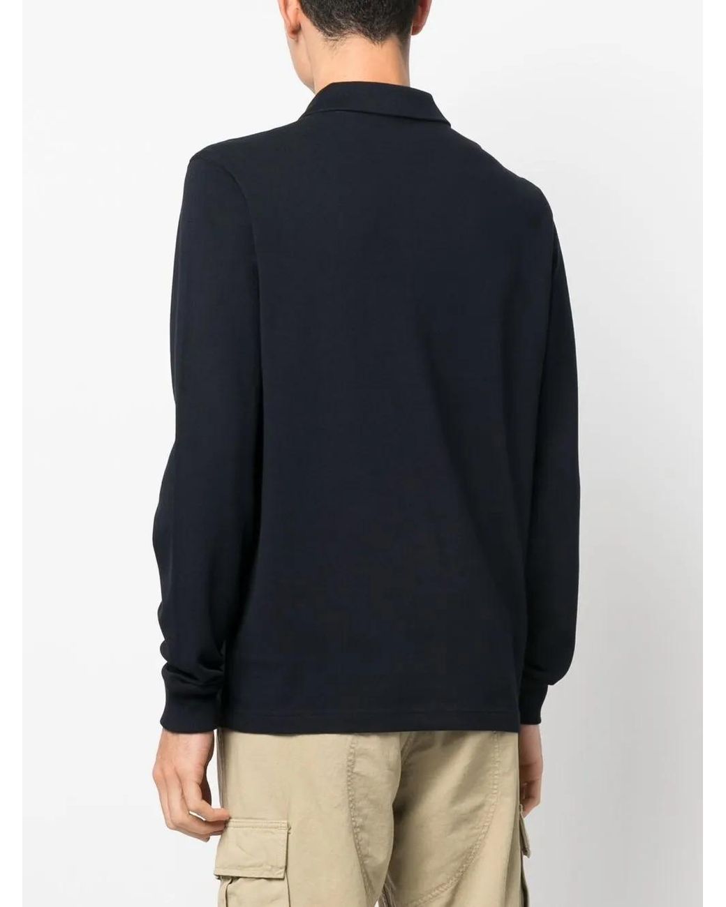 Fred Perry Blue Cotton Polo for men