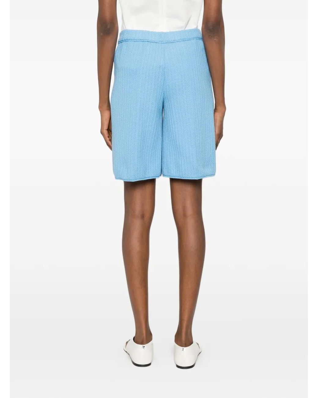 Neera Blue Short À Motif D'Étoiles