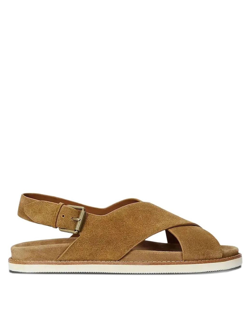 Polo Ralph Lauren Zane Sandals in Brown for Men | Lyst UK