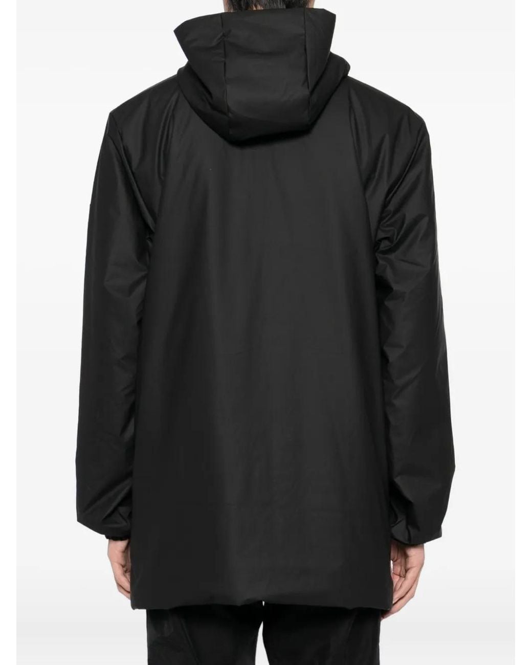 Rains Jack Met Logopatch in het Black voor heren