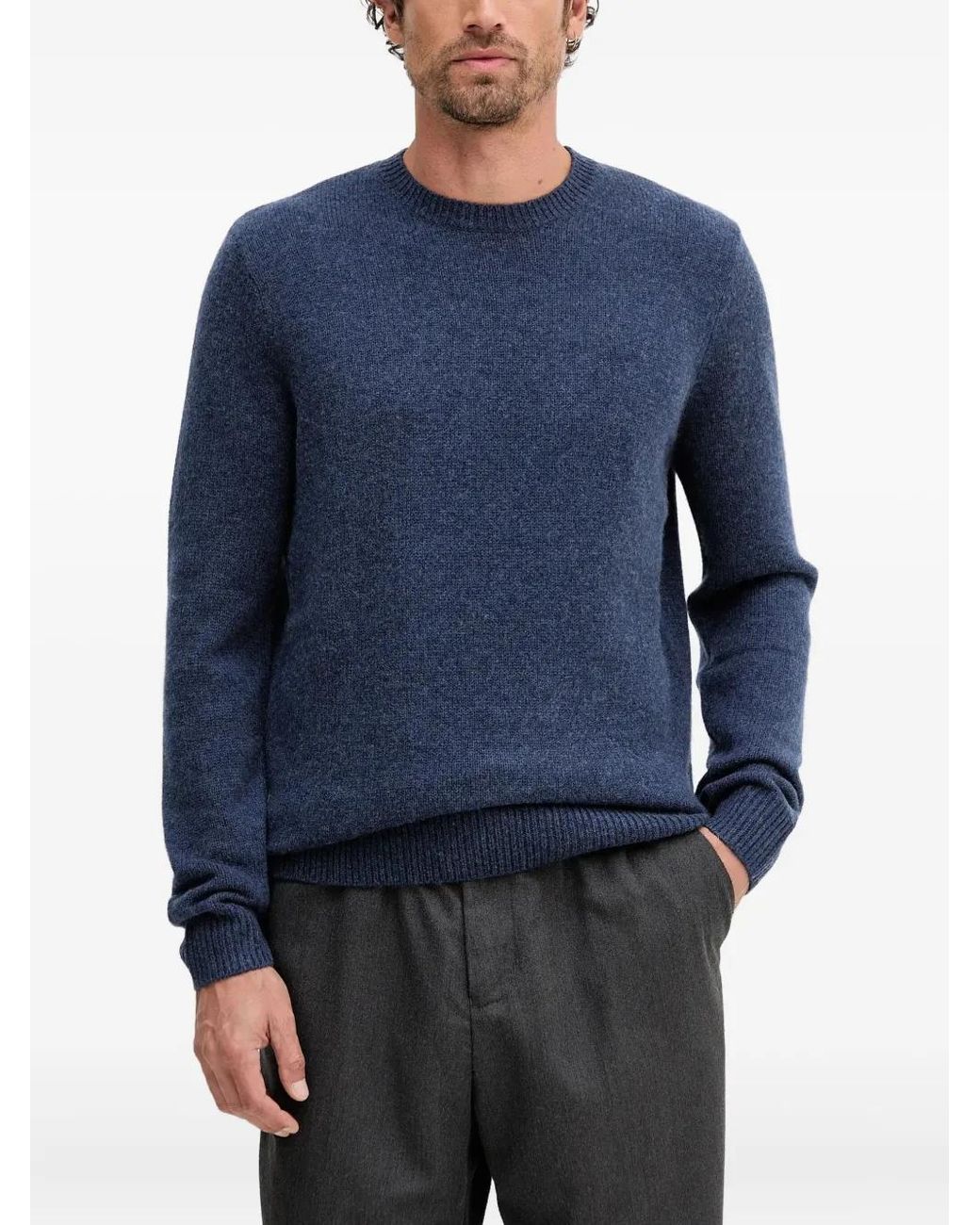 Pull À Col Rond Barbour pour homme en coloris Blue