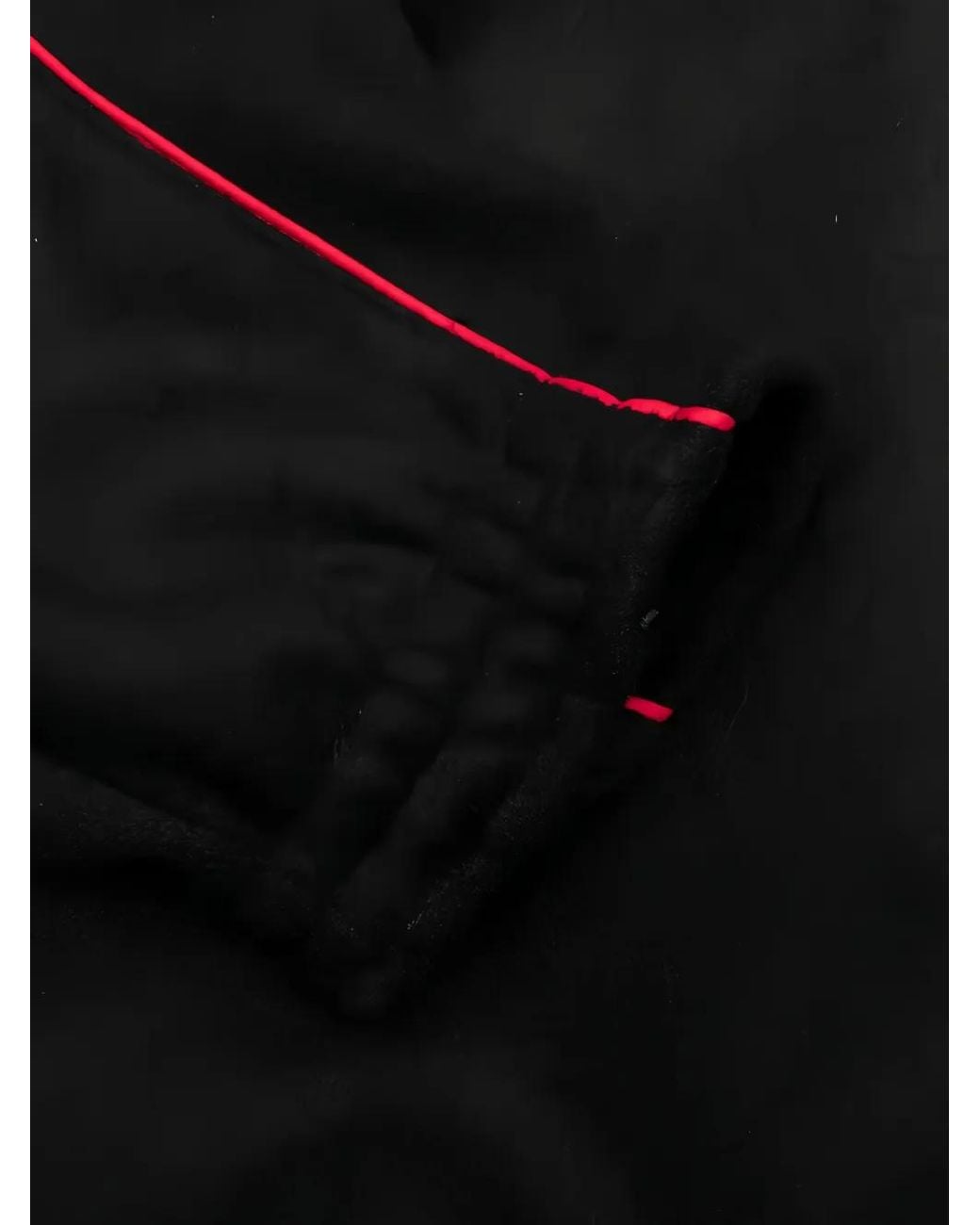 Willy Chavarria Black Ruff Rider Embroidered Sweatshirt for men