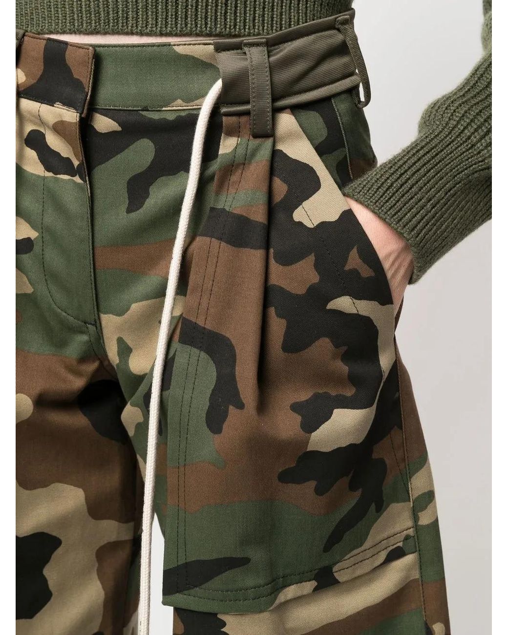 Palm Angels Shorts Green