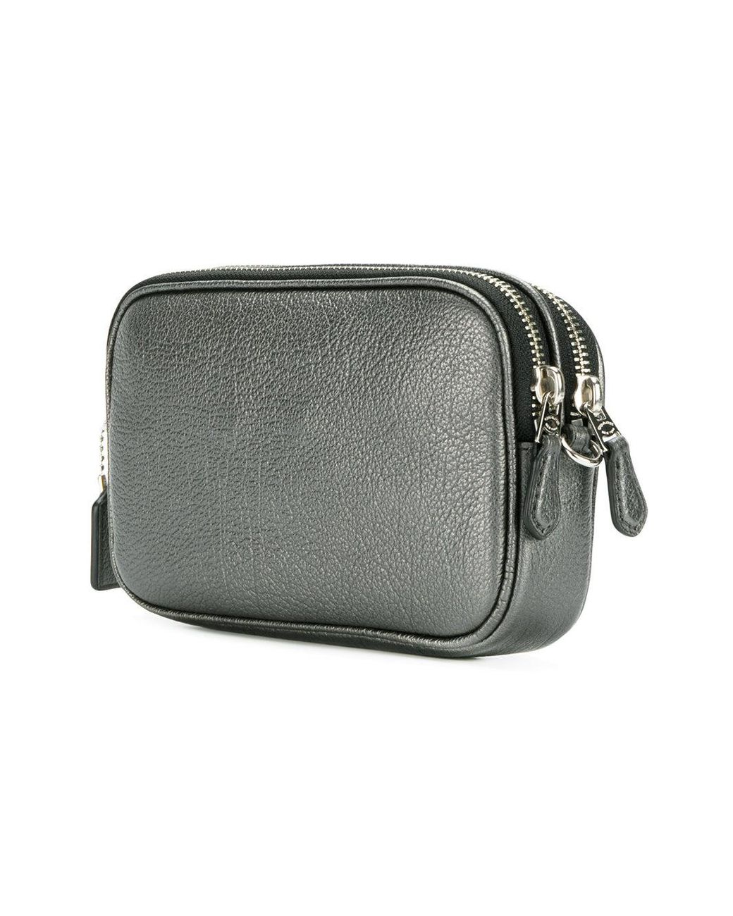Leather crossbody bag Coach Grey in Leather - 25100158