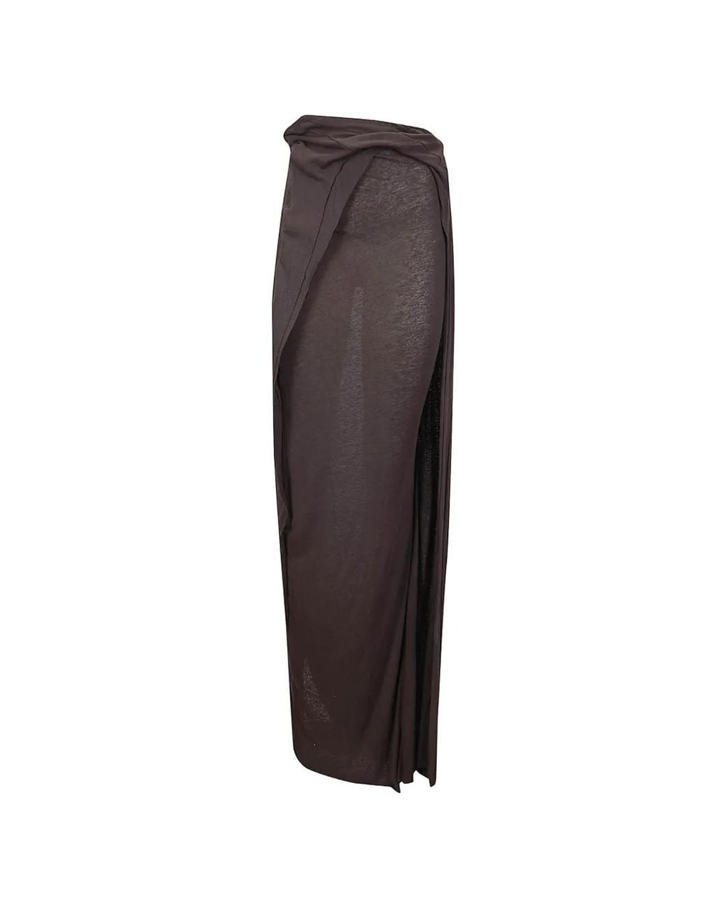 OTTOLINGER Brown Slitted Wrap Skirt