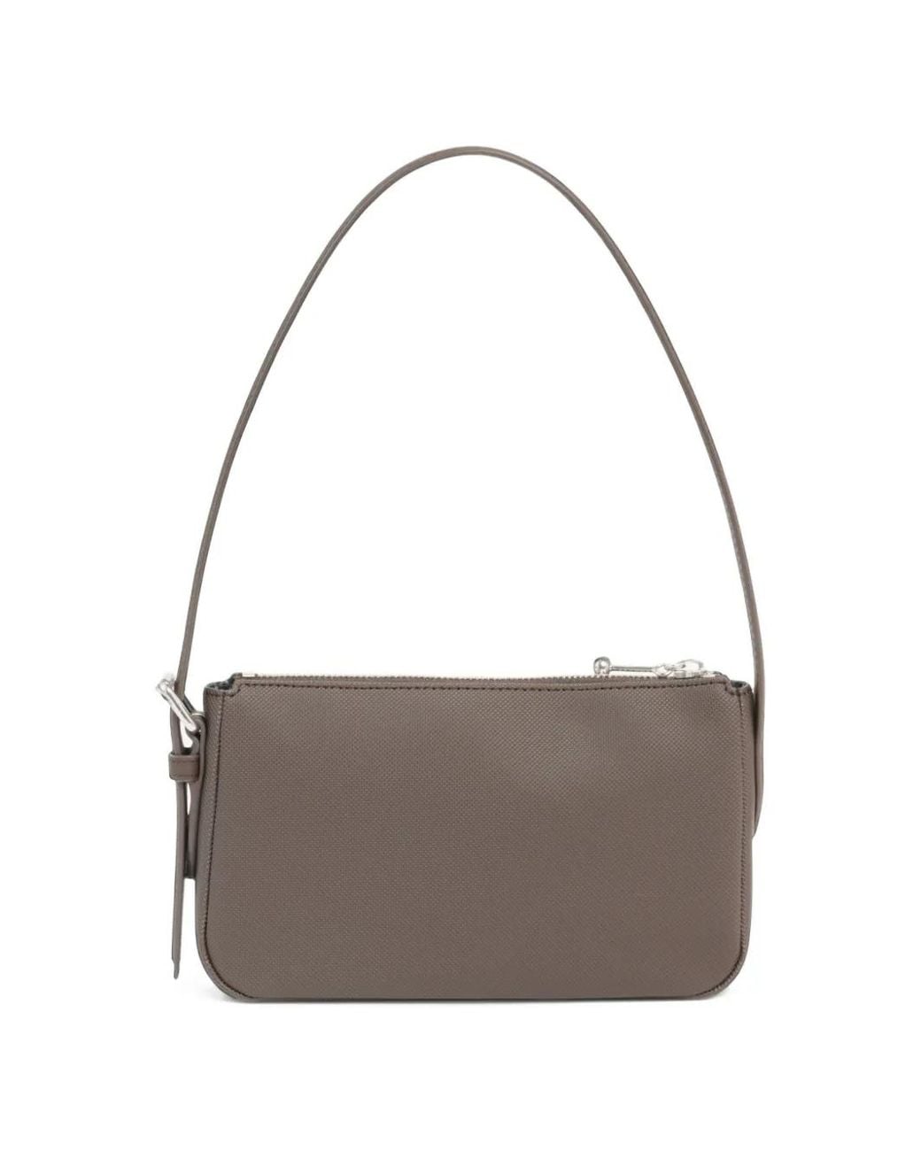 Lacoste Gray Daily City Shoulder Bag