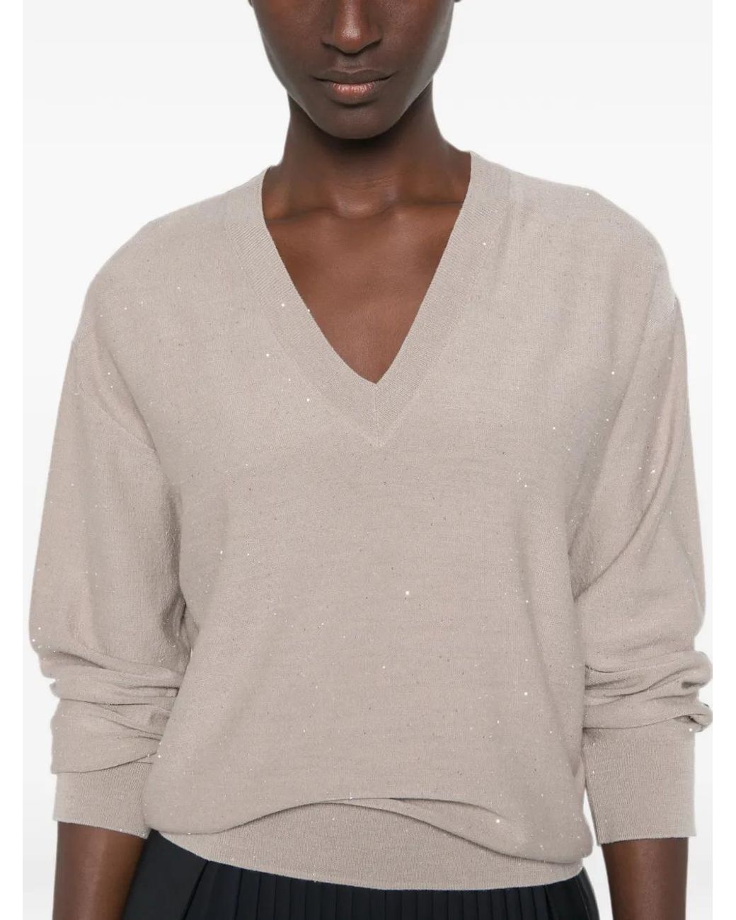 Herno Natural Wool Polyamide Sweater