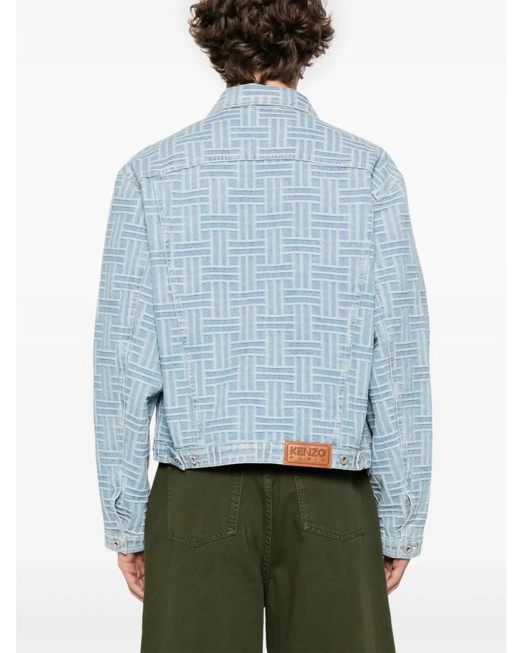 KENZO Blue Jackets for men