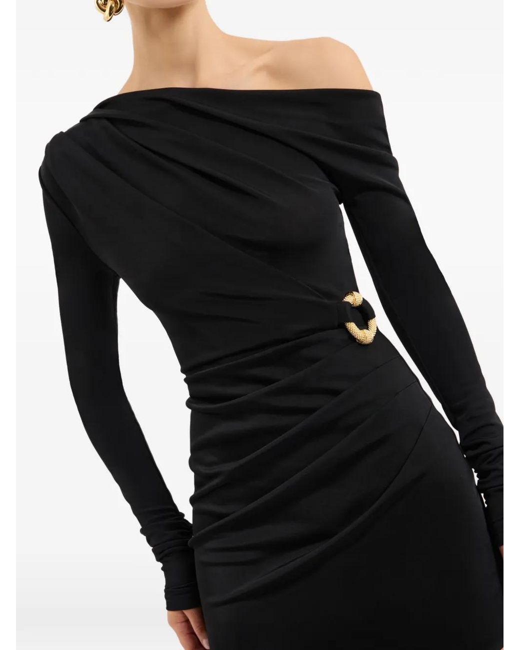 Rebecca Vallance Black Erin Mini Dress