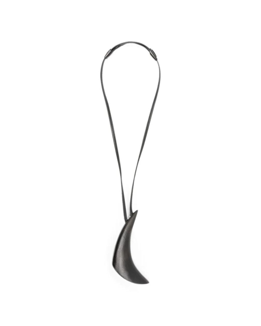 Monies White Suma Pendant Necklace