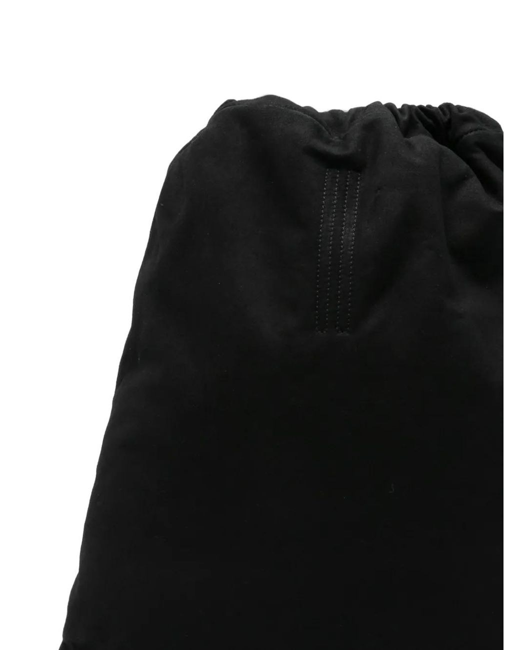Rick Owens Black Drawstring-Fastening Backpack