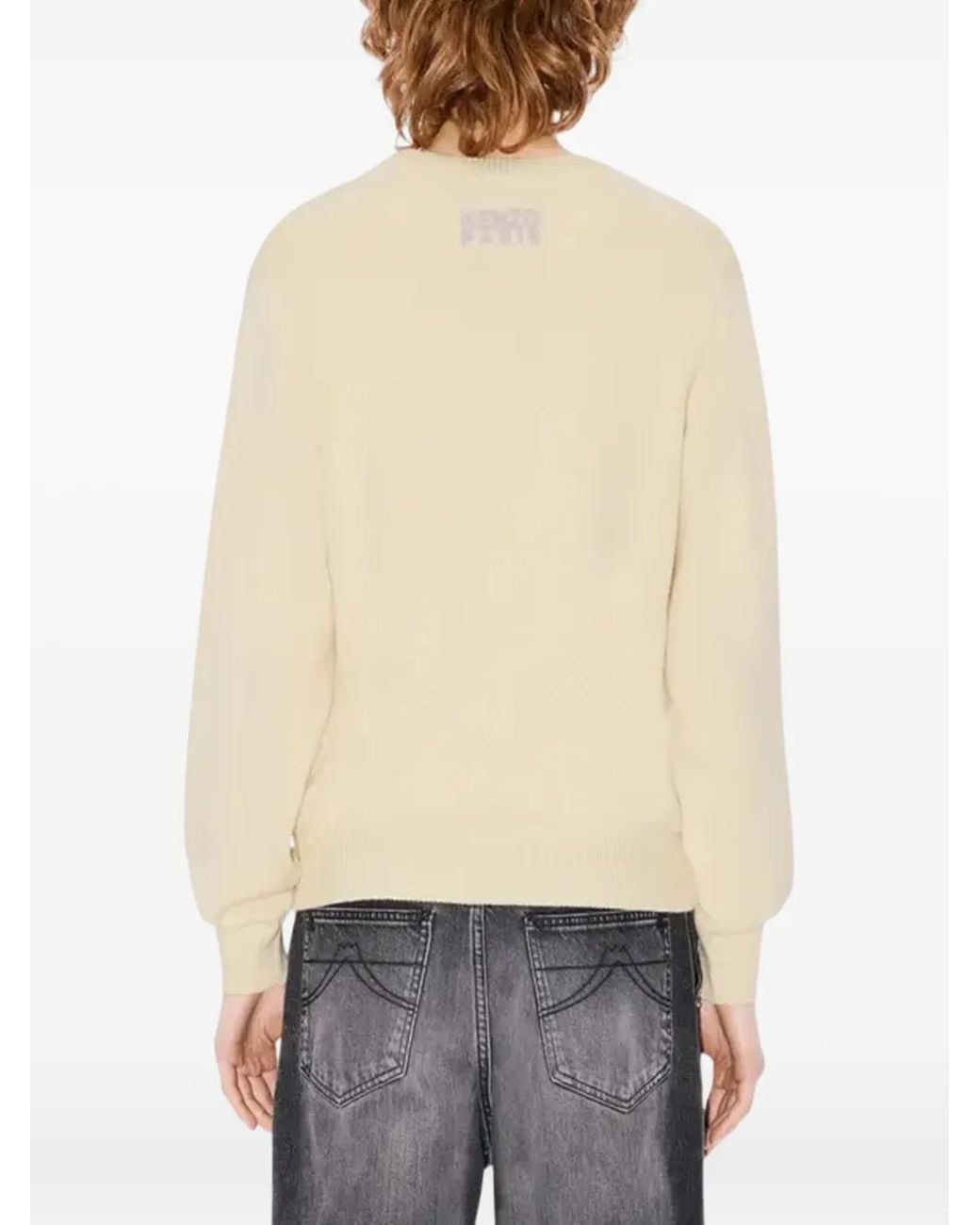 KENZO White Happy Tiger Sweater