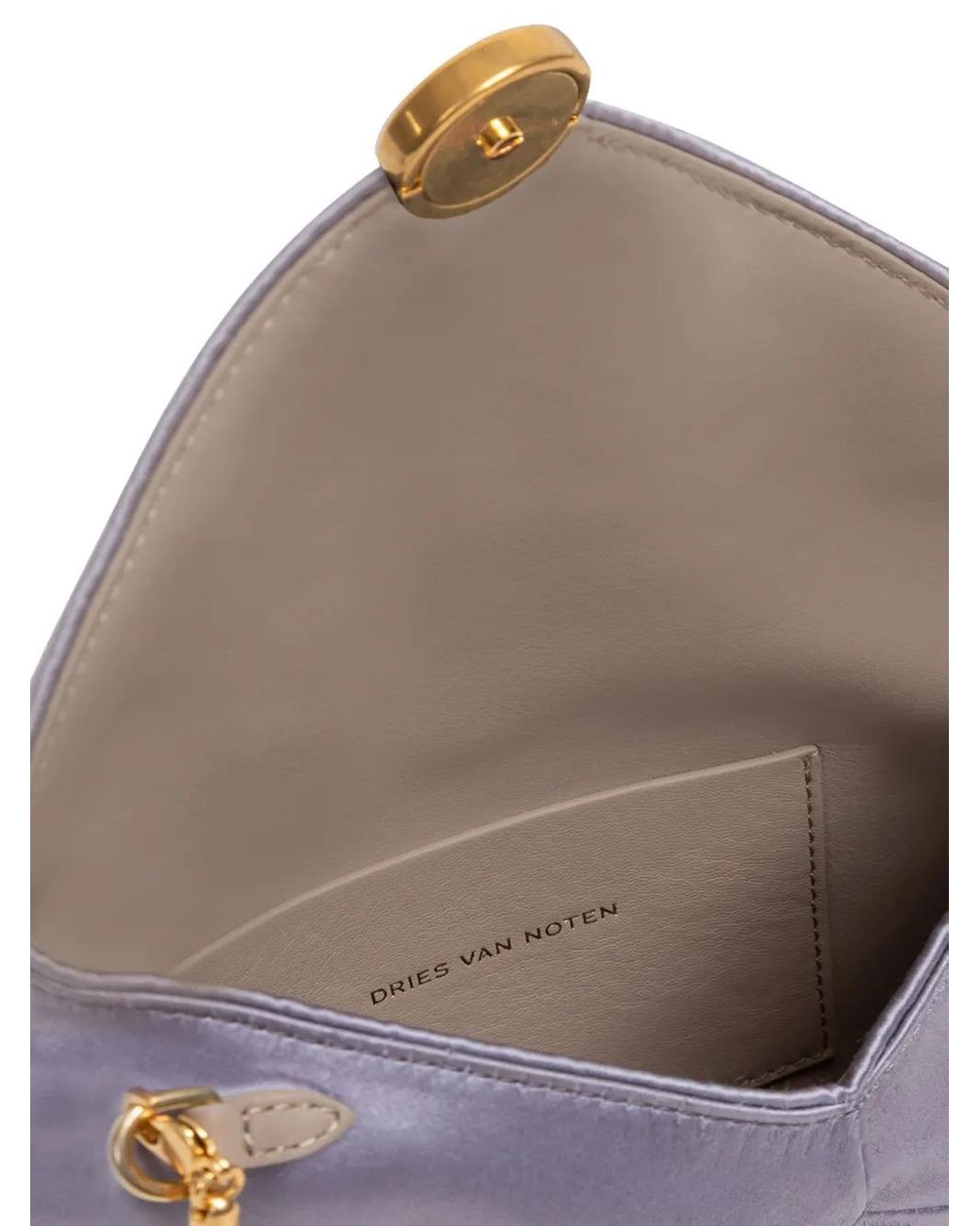 【Dries Van Noten】Embellished Mattelasse エンベロープバッグ Embellished envelope bag - Spring-Summer Women | Dries Van Noten