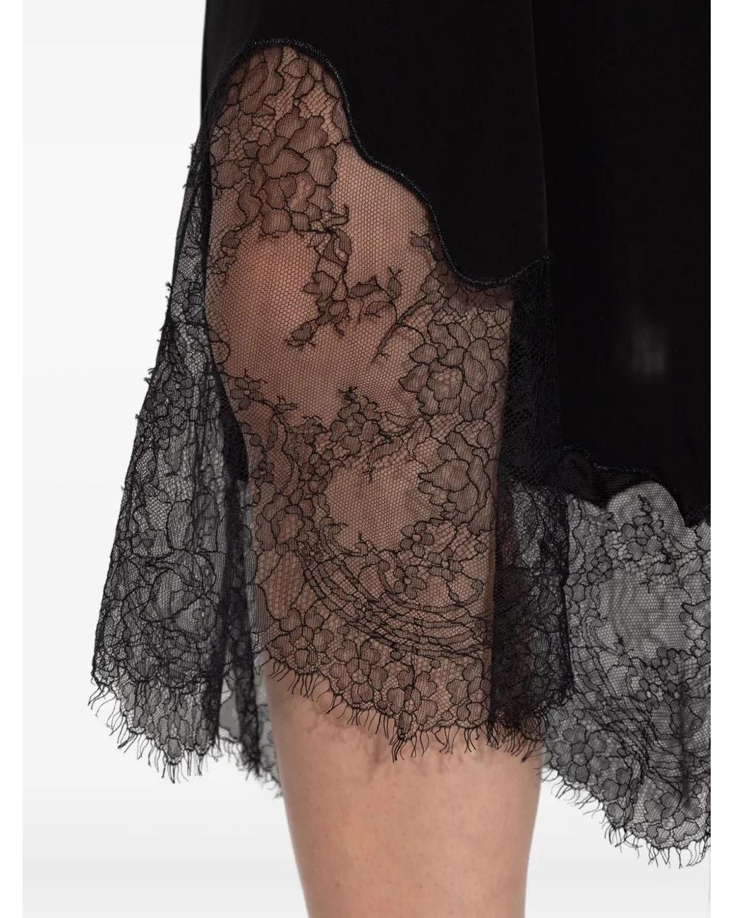 chinese dress ladies IRO Warry Long Sleeve Lace Mini Dress in White – Order Of Style main image 0