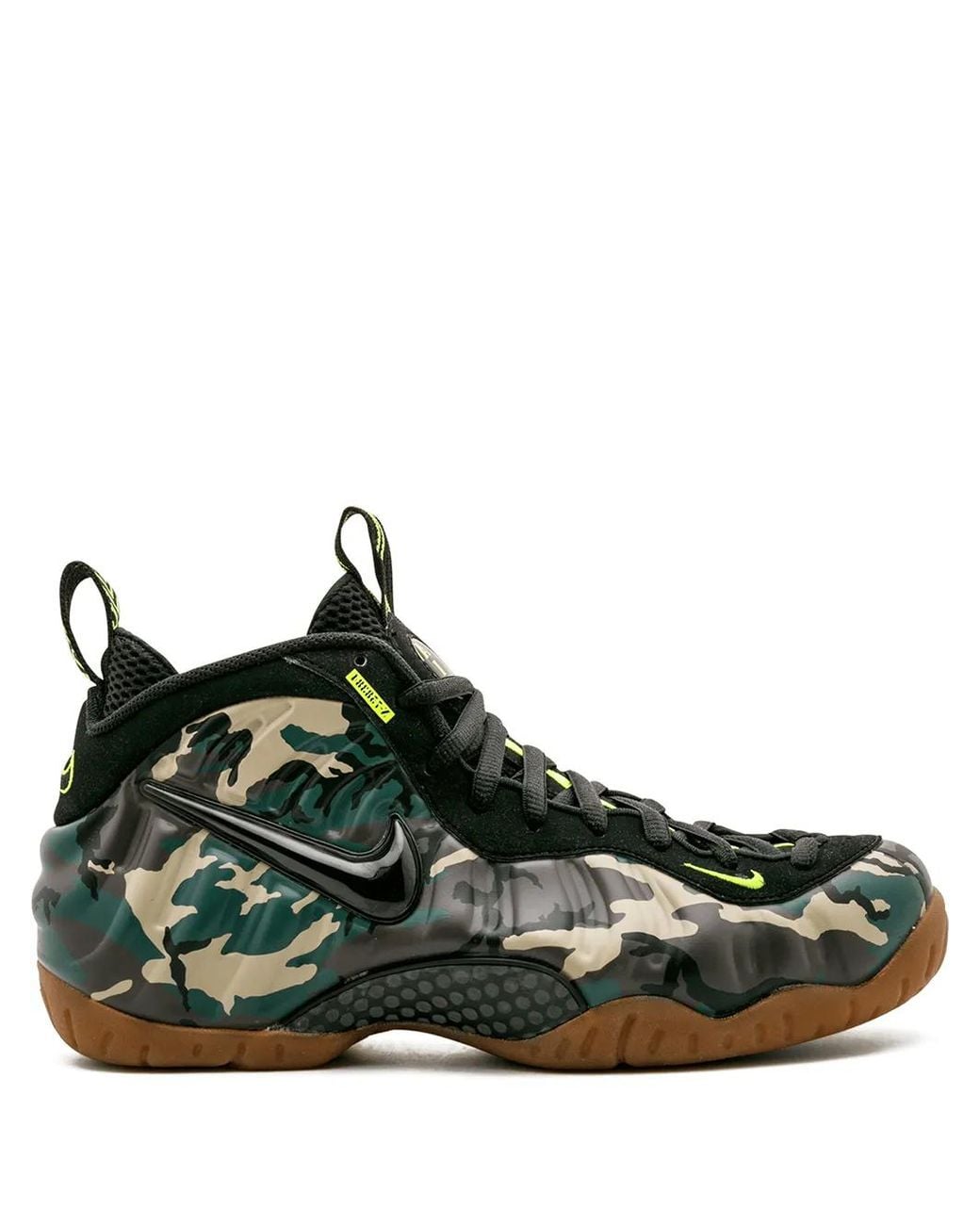 Nike Green Air Foamposite Pro Camo' Sneakers for men