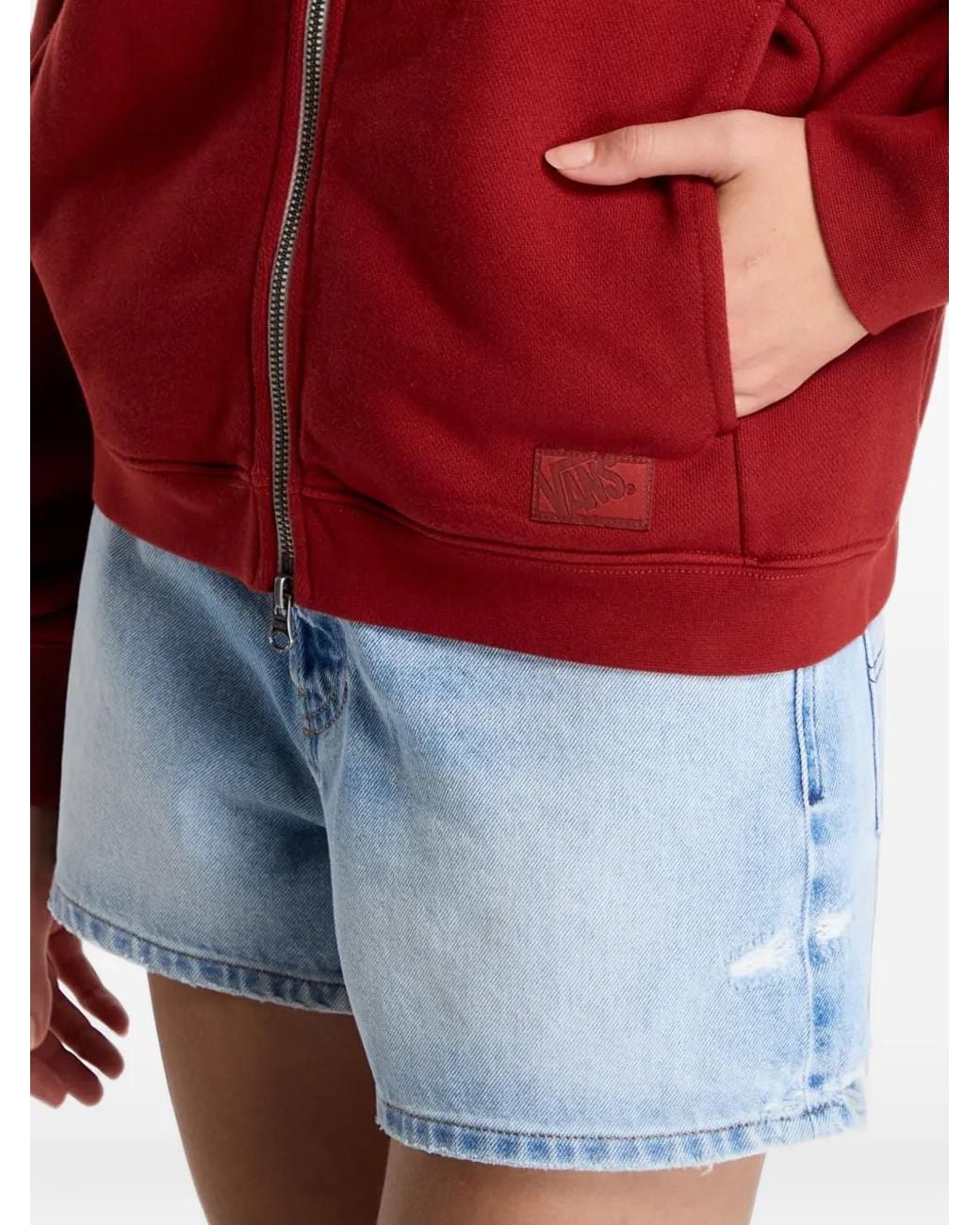 Vans Red Alanna Fleece Jacket