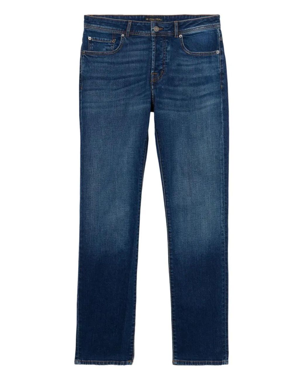 Brooks Brothers Blue Five-Pocket Cotton Jeans for men