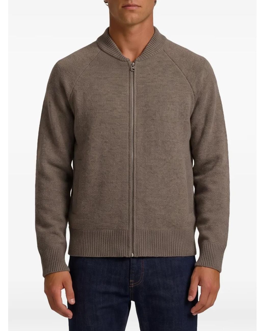 Lisa Yang Brown Cardigan The Bran En Cachemire for men