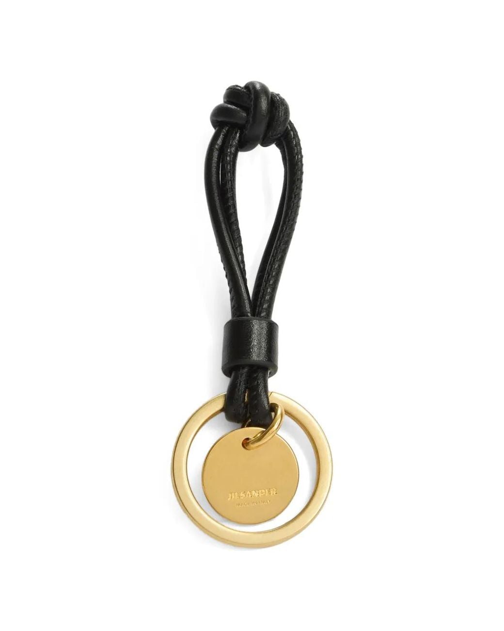 Jil Sander Metallic Knot Keyring