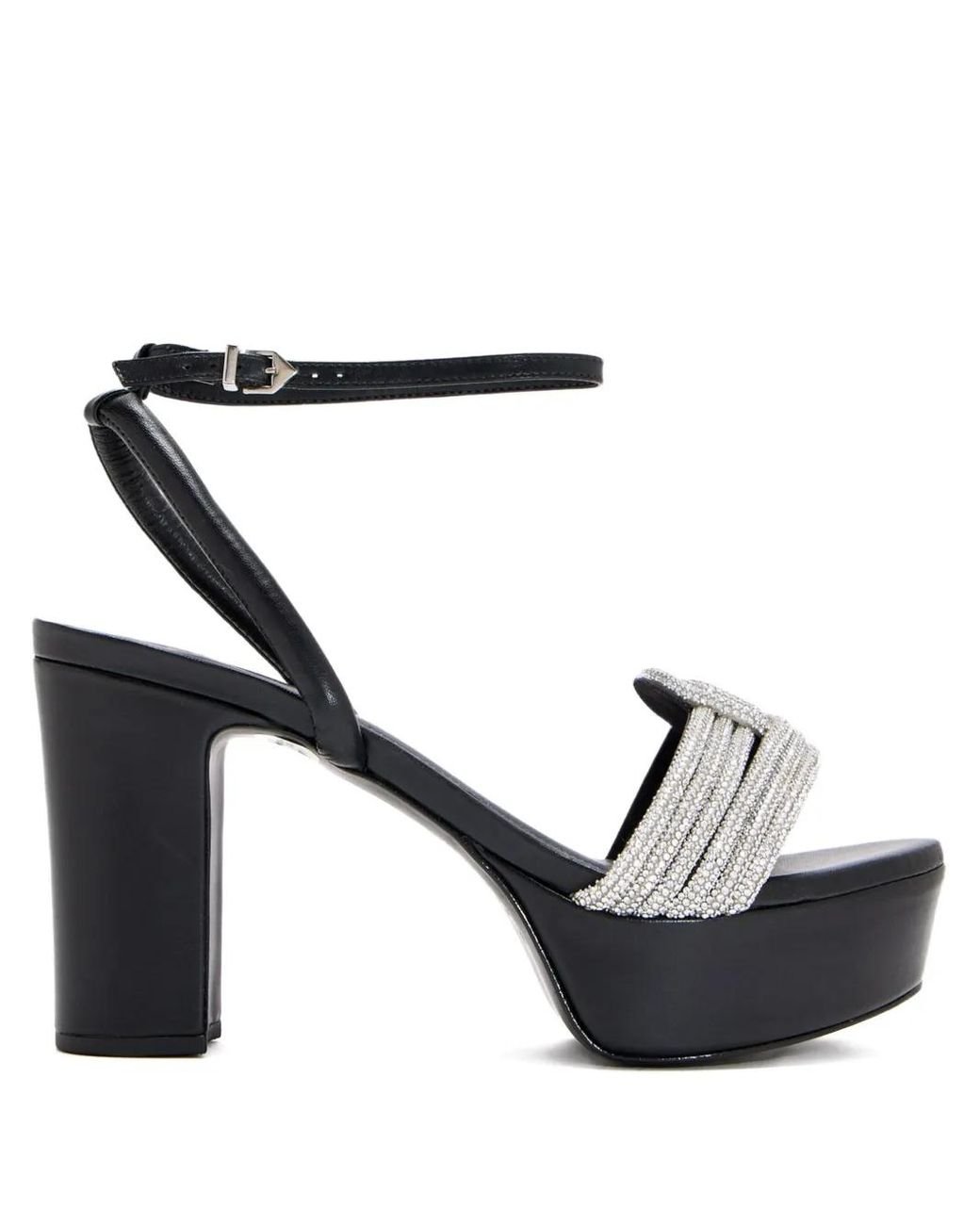 Sandales À Ornements En Cristal Bosa 105 Mm SCHUTZ SHOES en coloris Black