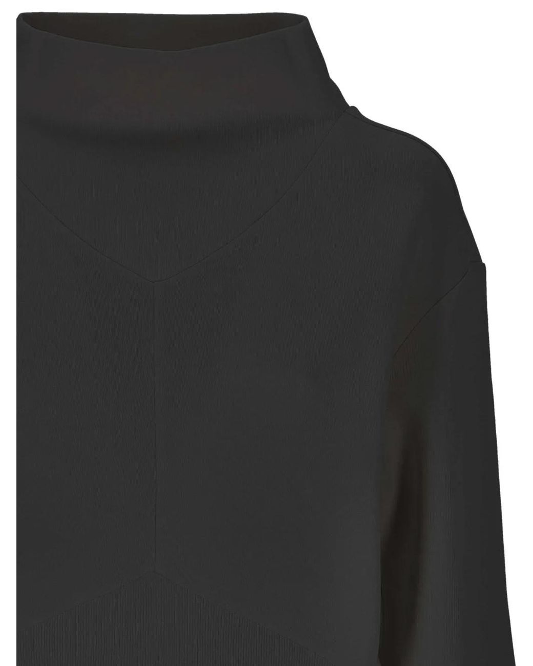MACRON Black High-Neck Sweatshirt