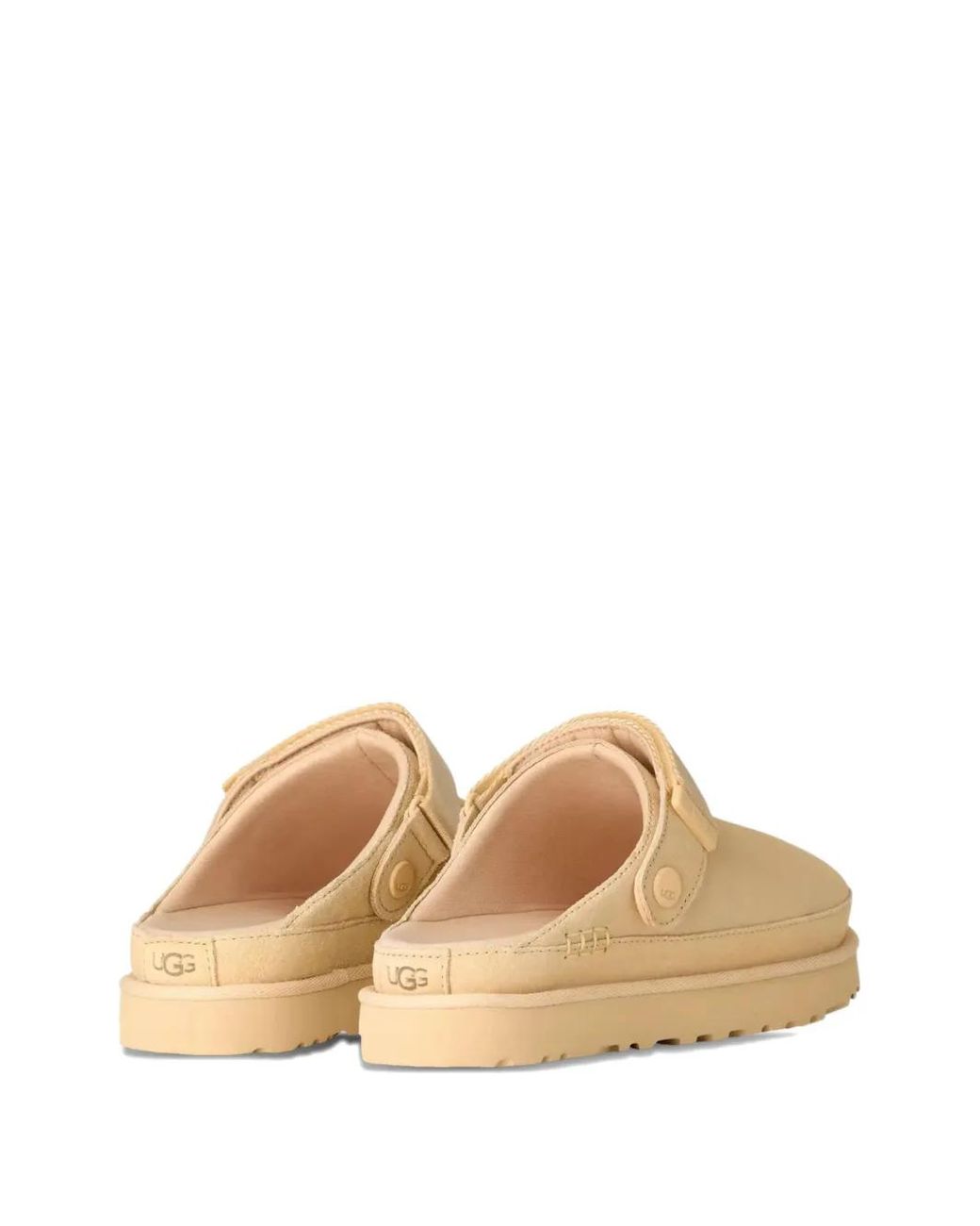 Ugg Natural Goldenstar Slingback Clogs