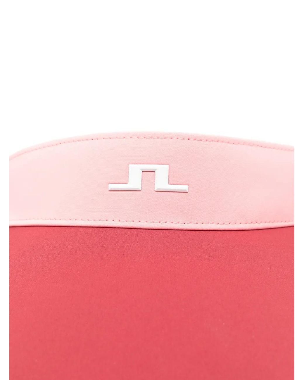 J.Lindeberg Pink Ada Wide Visor Hat