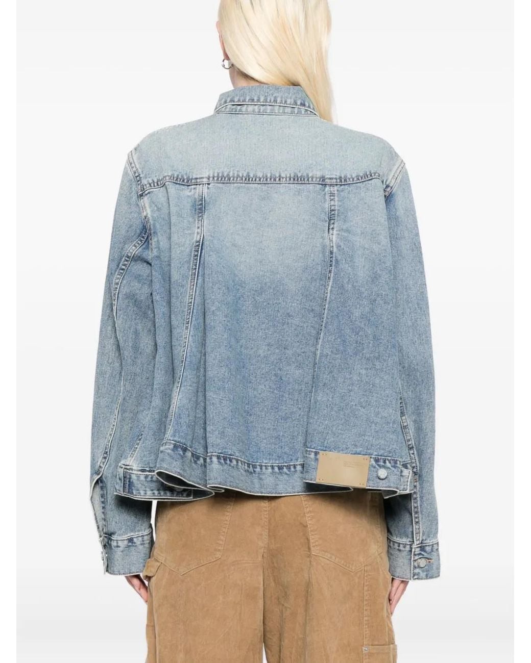 JNBY Blue Cotton Denim Jacket