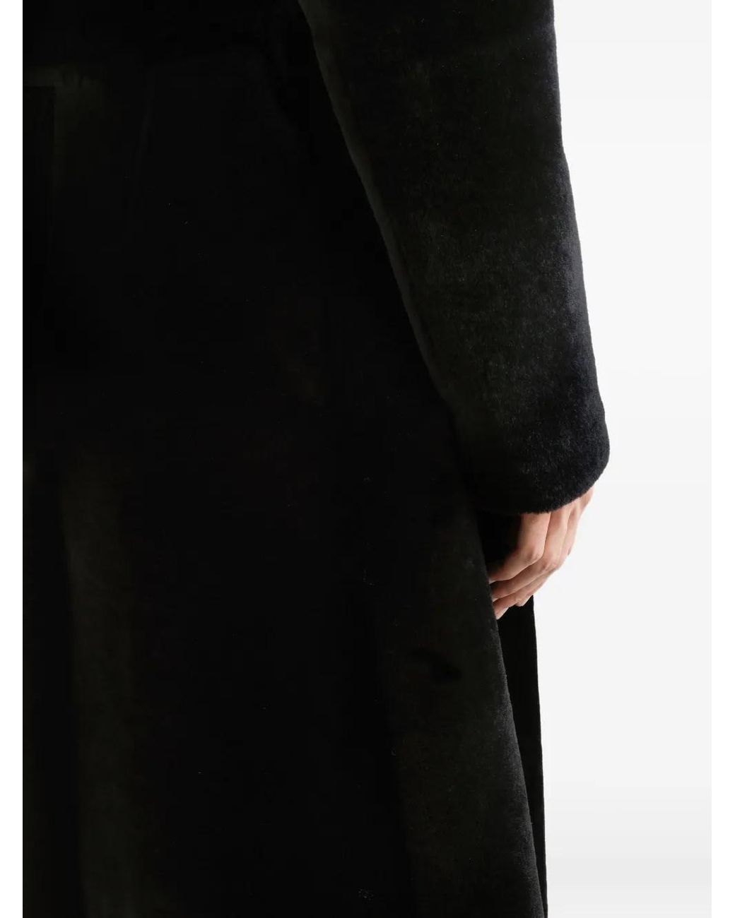 Abrigo Con Botones Dolce & Gabbana de hombre de color Black