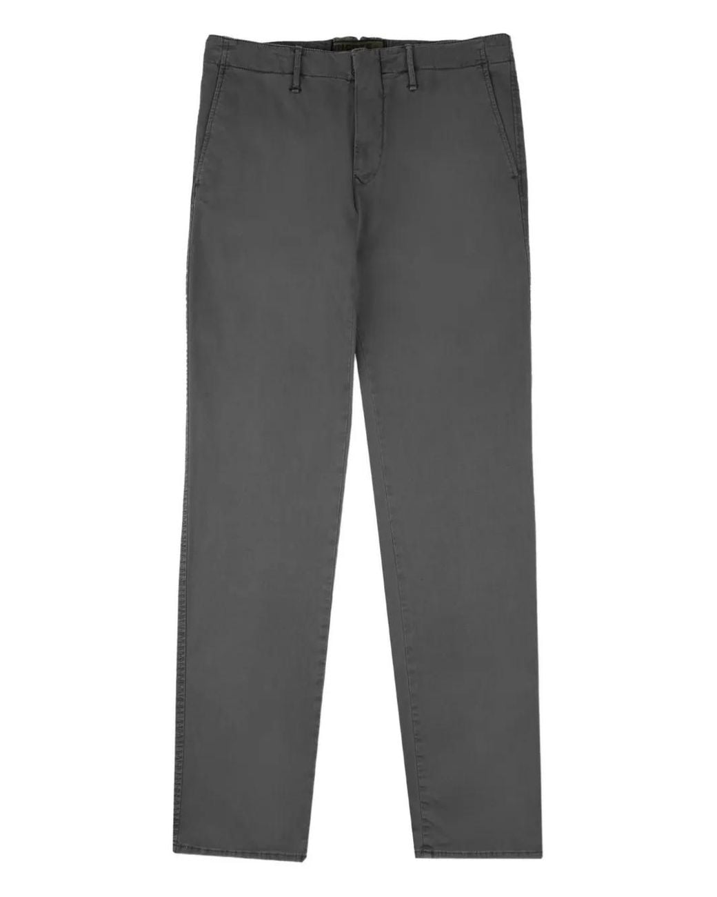 Incotex Gray Belt-Loop Chinos for men