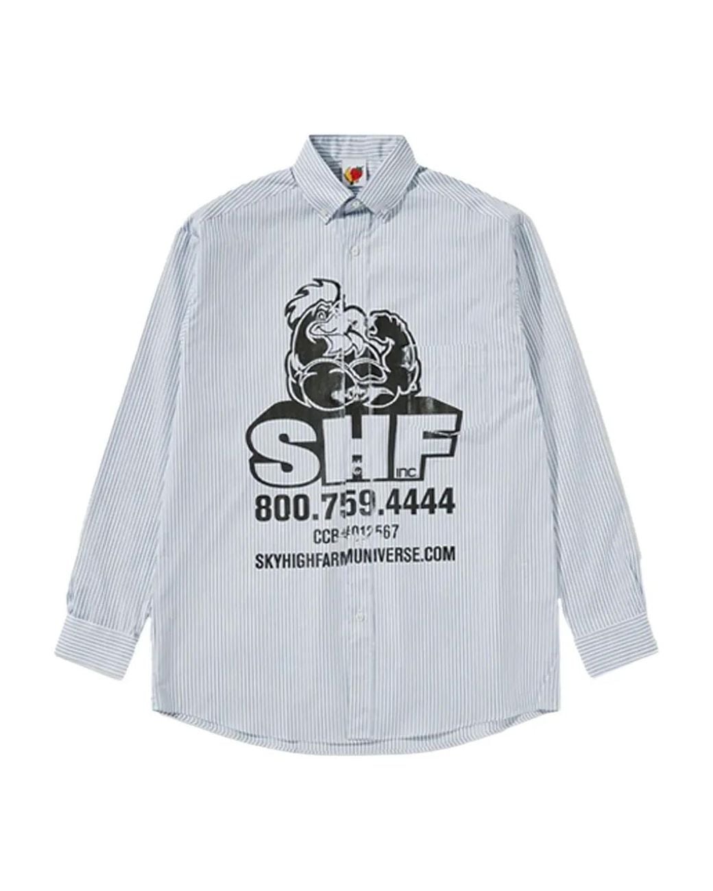Sky High Farm Gray Shf Chicken Shirt for men