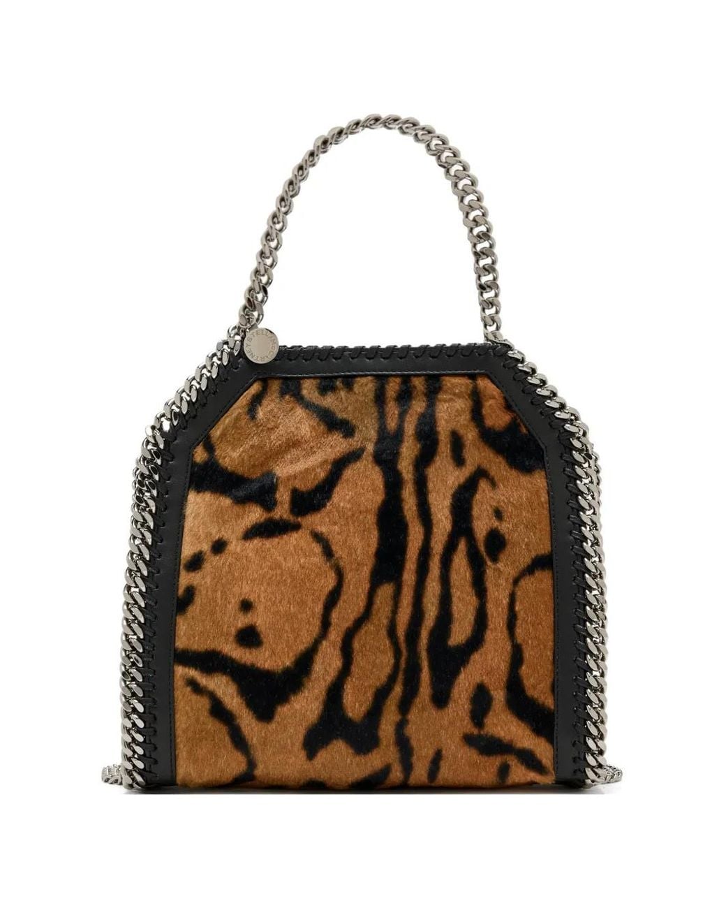 Stella McCartney Brown Falabella Mini Tote