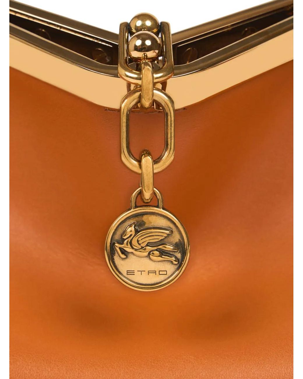 Etro Brown Mini Schultertasche