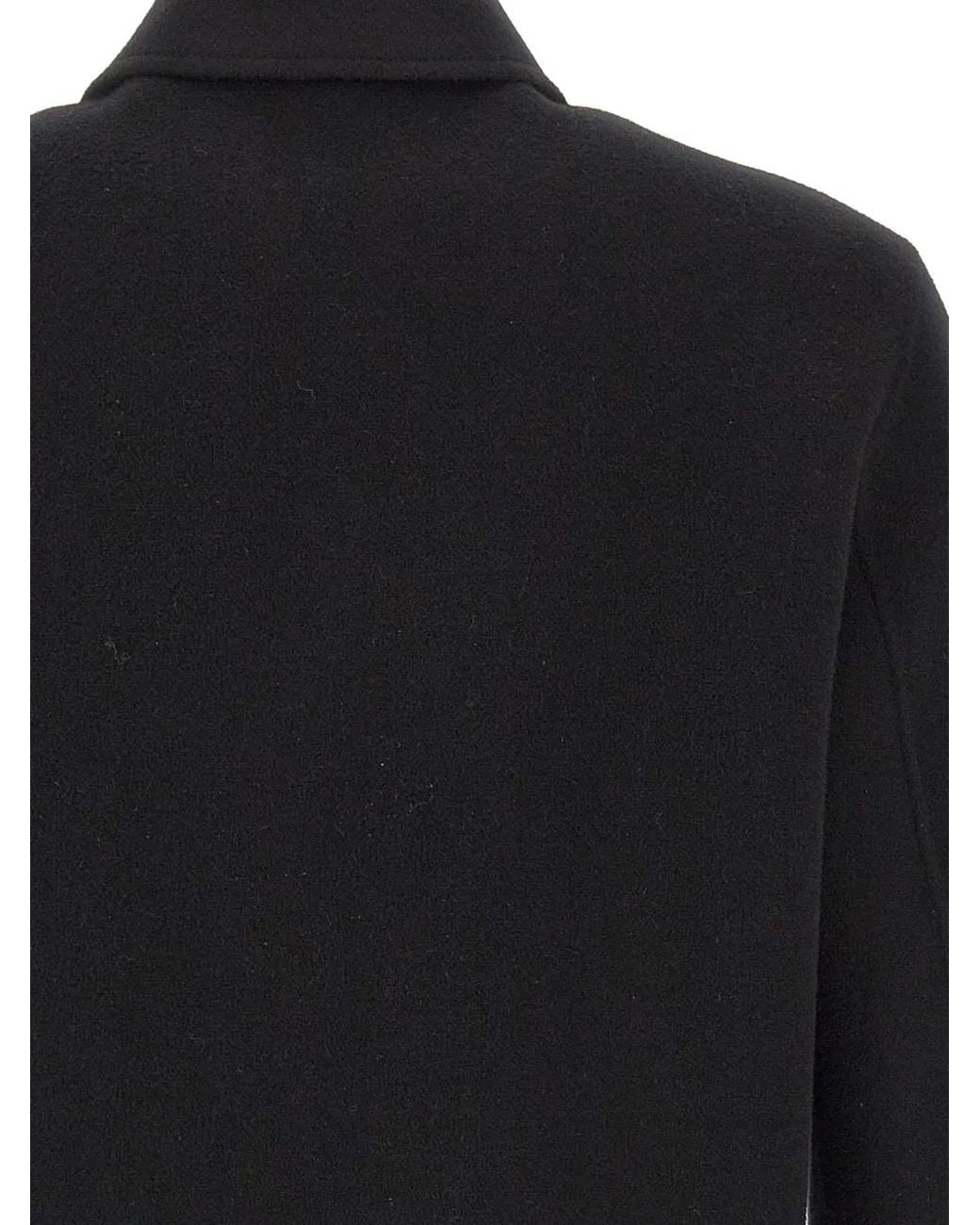 Alpha Studio Blue Wool Bomber Jacket for men