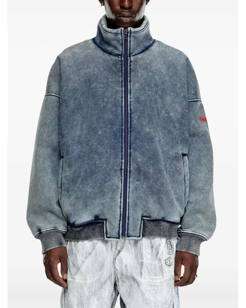 メンズ DIESEL S-batel デニムジャケット ブルー | Lyst