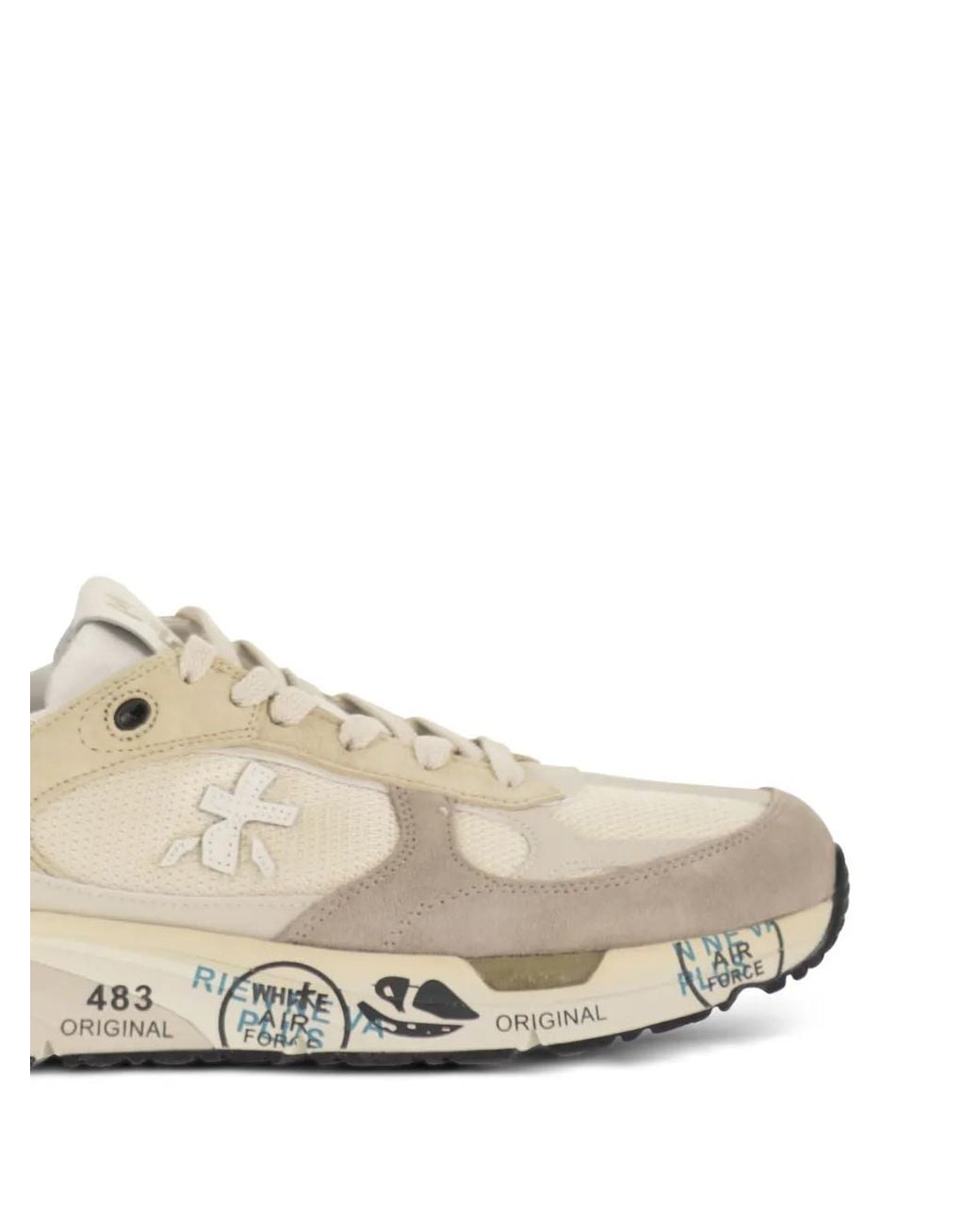 Premiata White Mase 8018 Sneakers for men