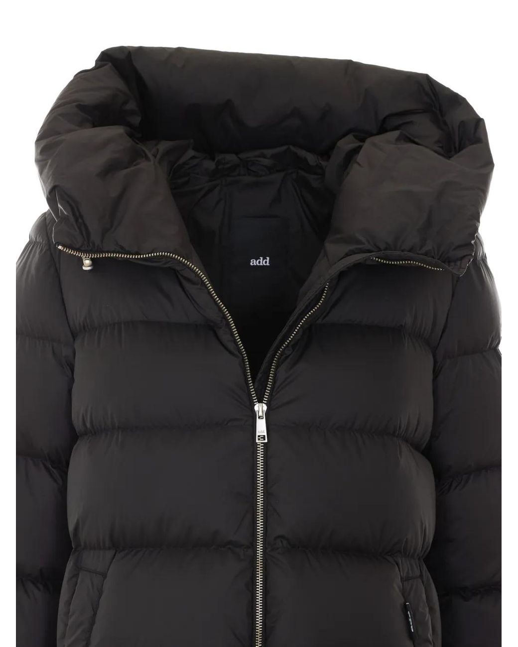 Add Black Cocoon Down Jacket