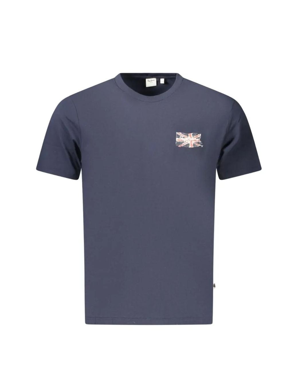 Pepe Jeans Blue T-Shirt À Logo Imprimé for men