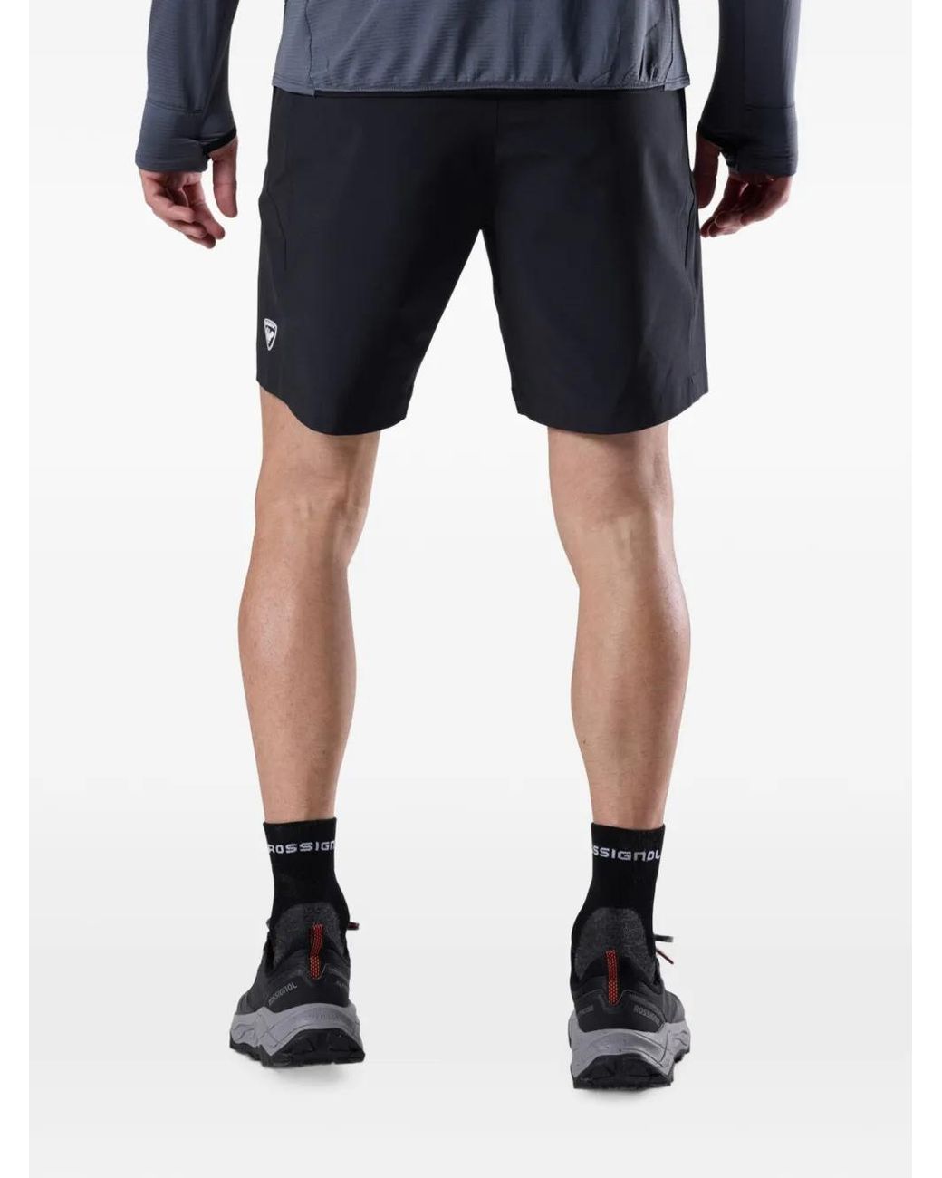 Rossignol Black Stretch Chino Shorts for men