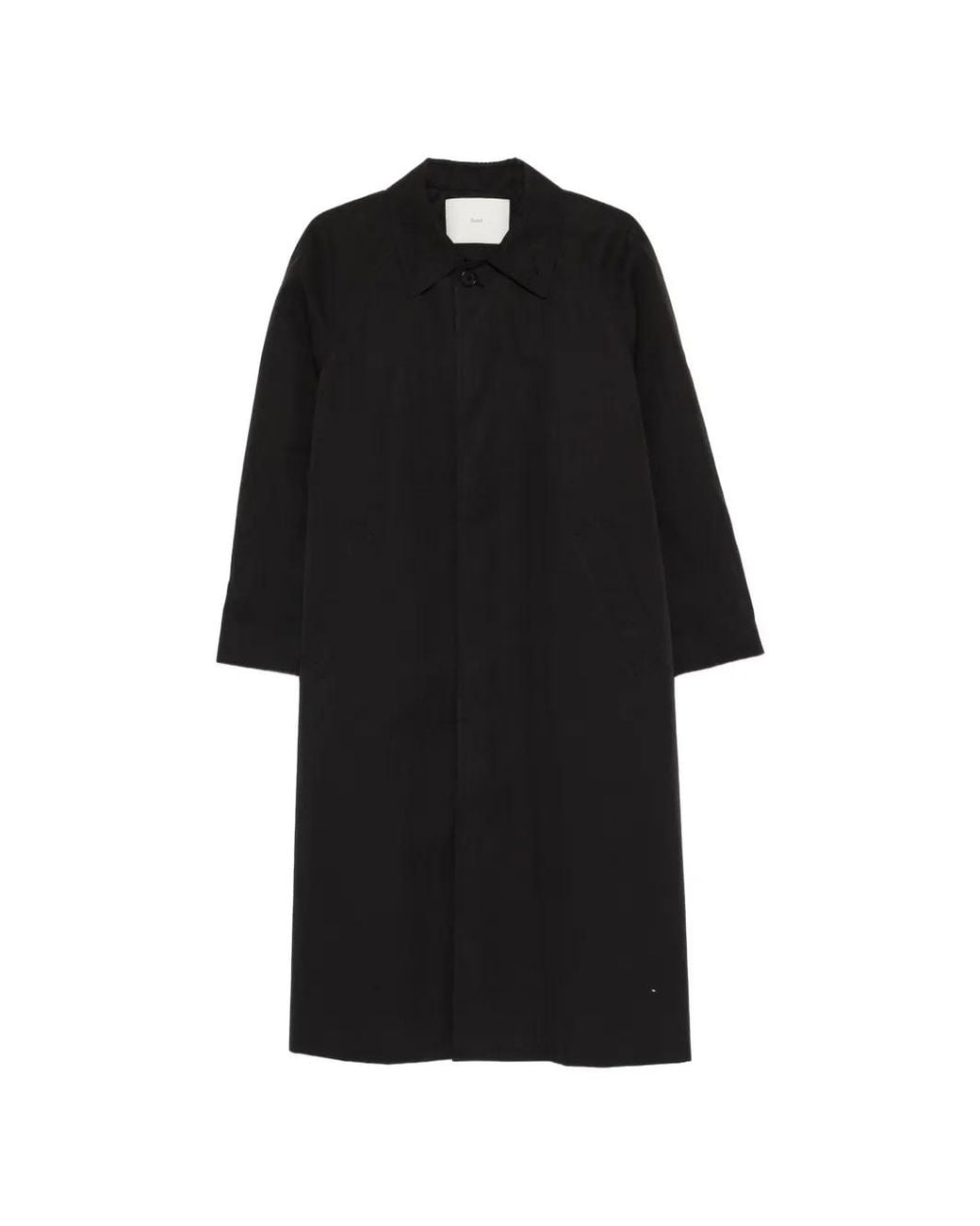 DUNST Black Buttoned Coat