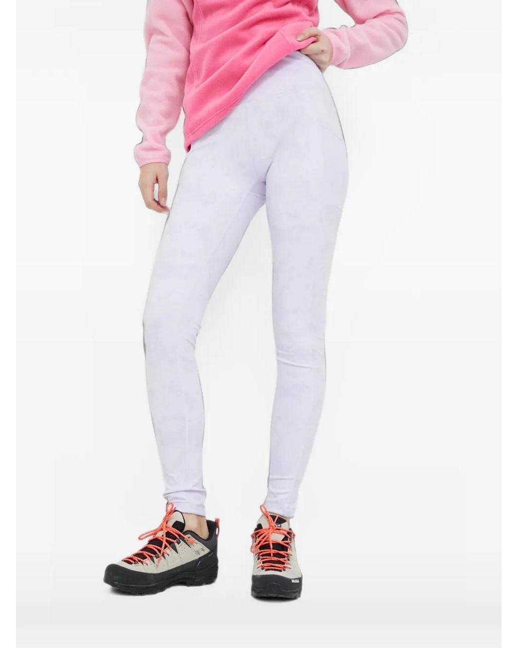 Columbia White Windgates Patterned Leggings