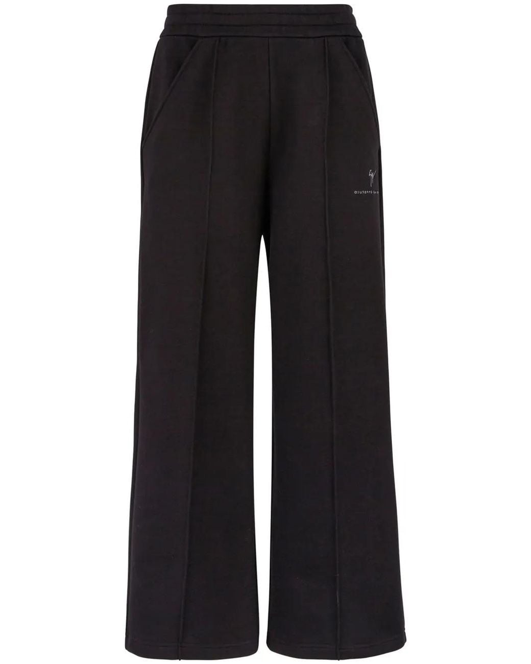 Giuseppe Zanotti Black Lr-64 Cotton Trousers for men
