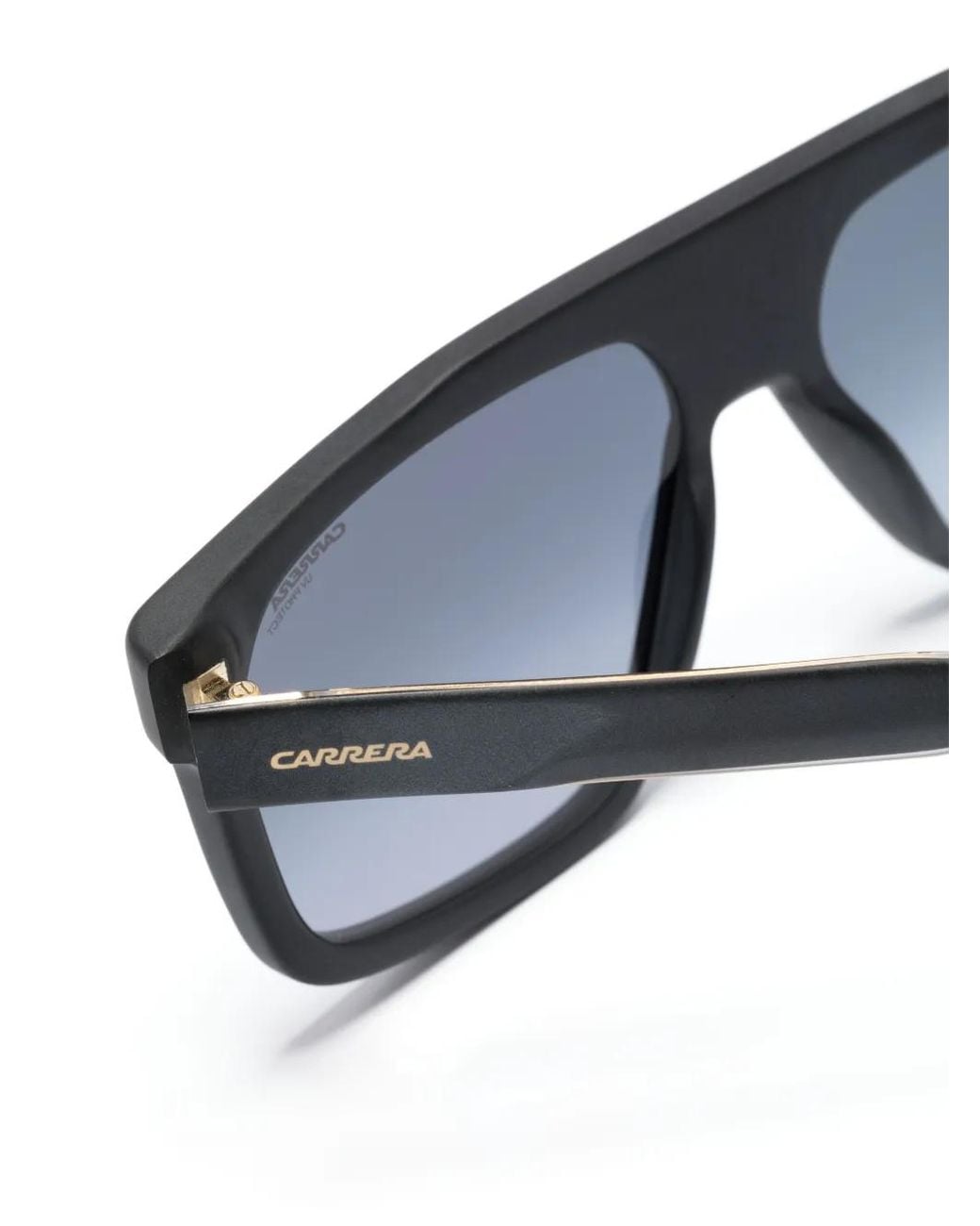 Carrera Blue Rectangle-Frame Sunglasses