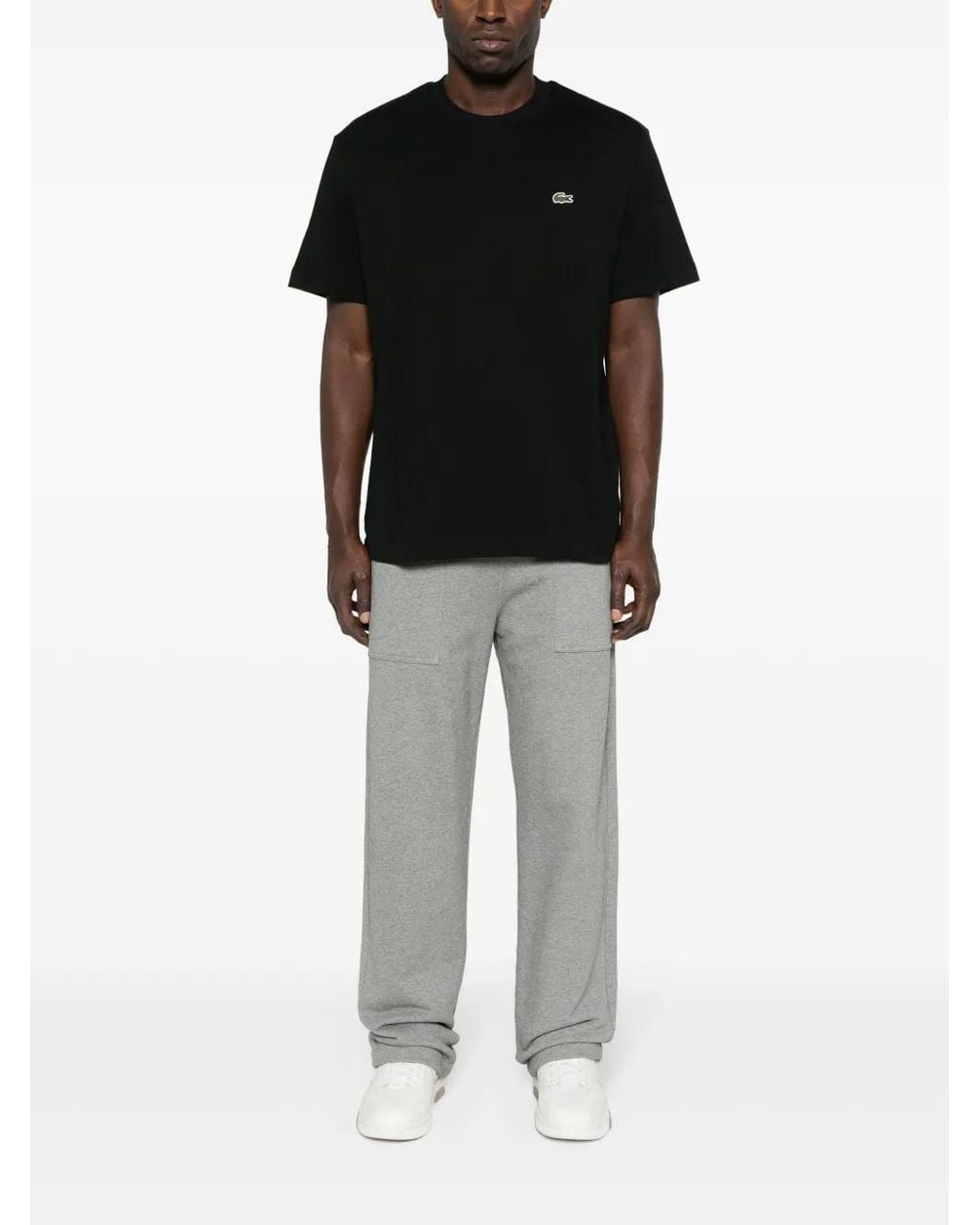 Lacoste Black Tee Shirts for men