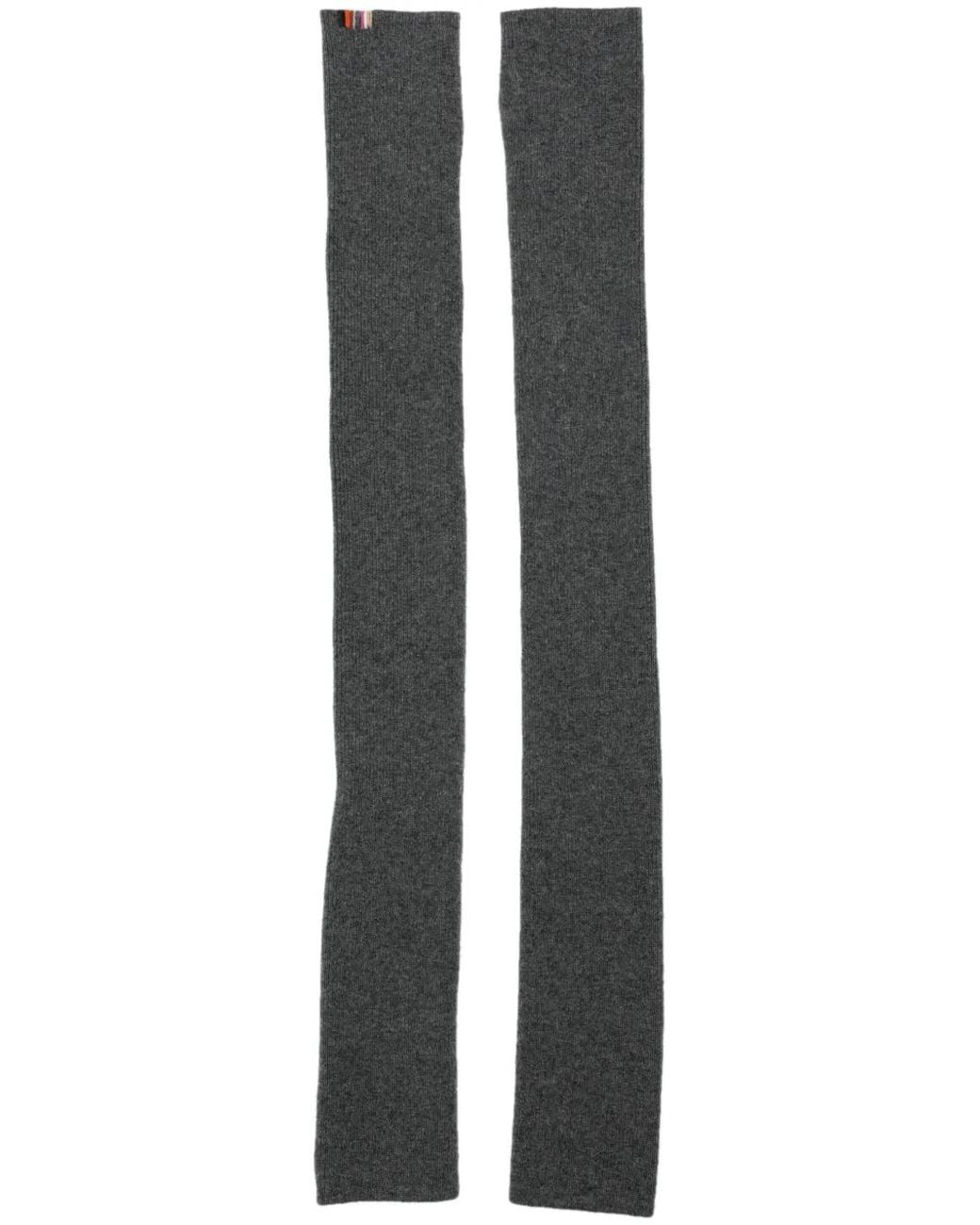 Extreme Cashmere Black Fine-Knit Cashmere-Blend Socks
