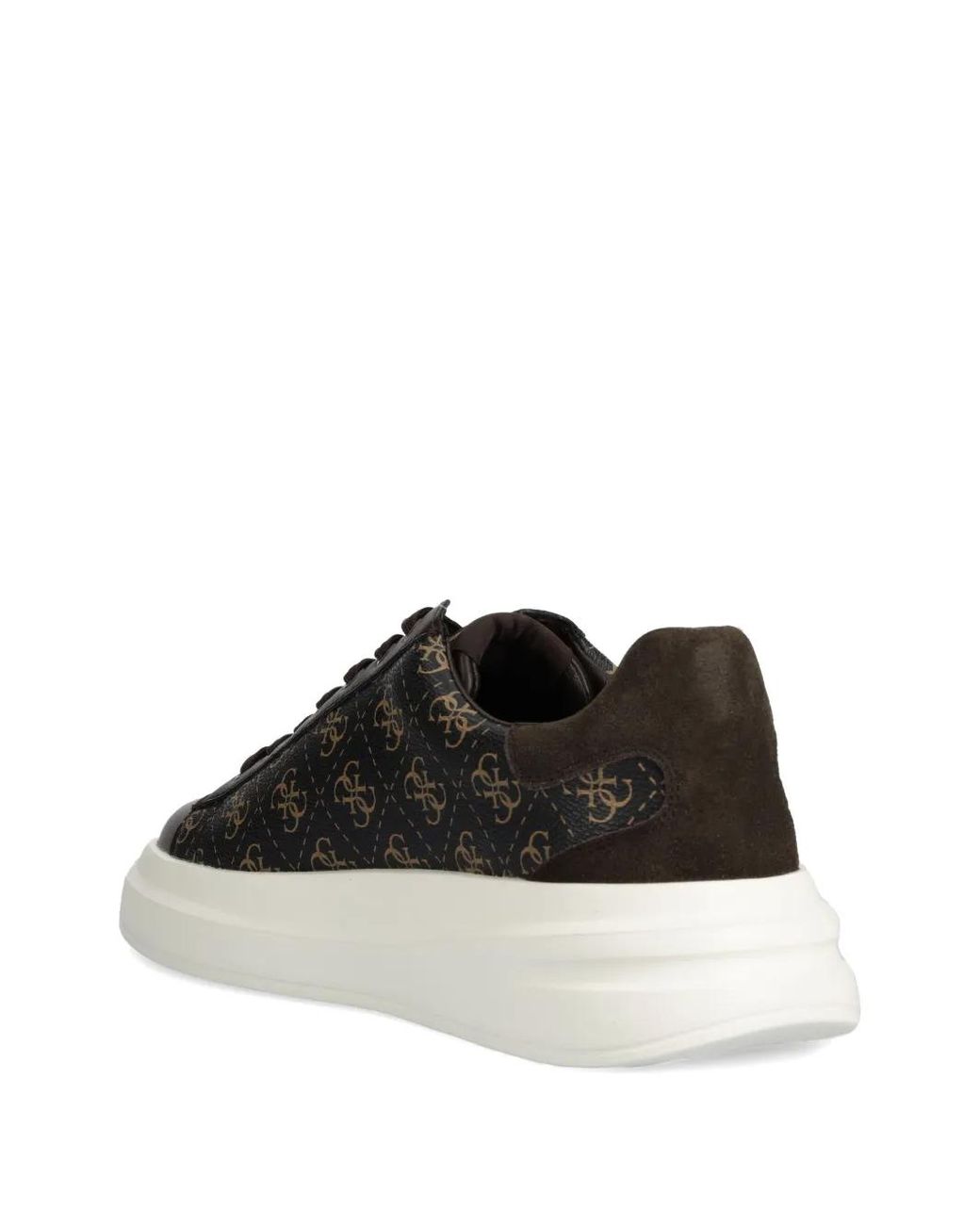 Guess Black Elba 4G Logo Sneakers for men