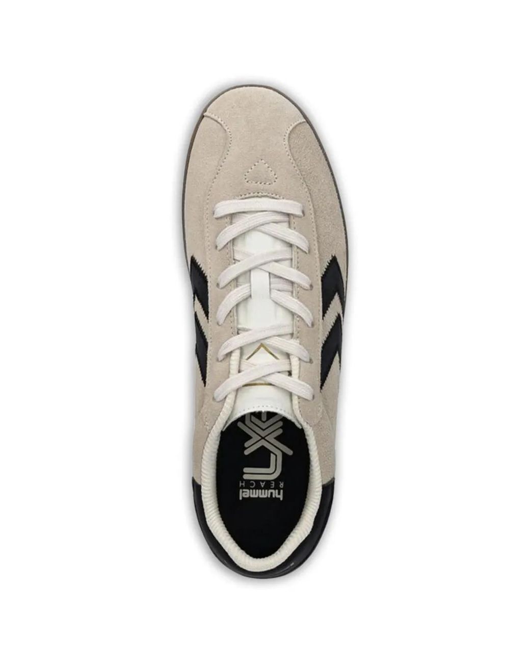 Hummel White Diamant Round-Toe Sneakers for men