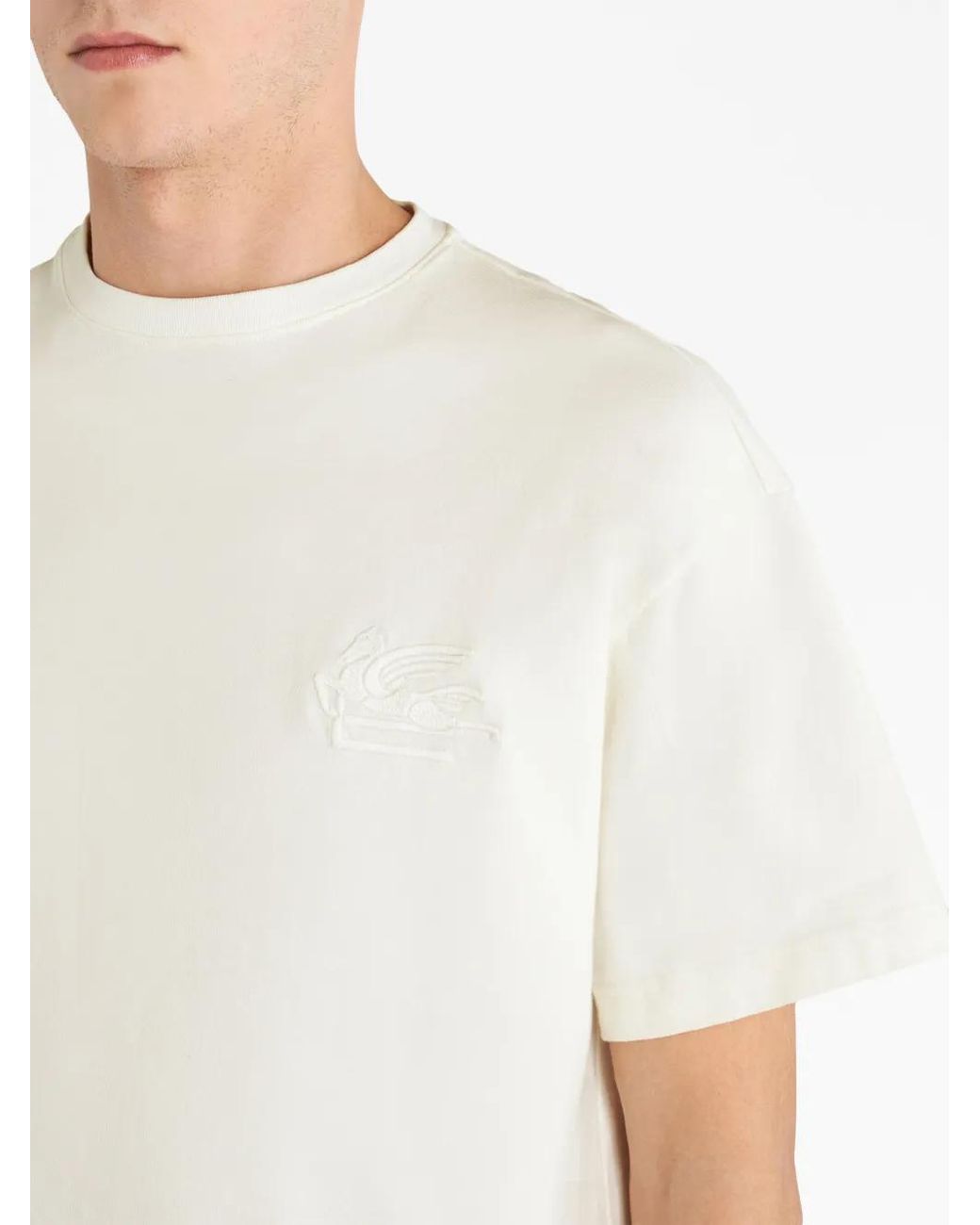 Etro White T-shirts And Polos for men