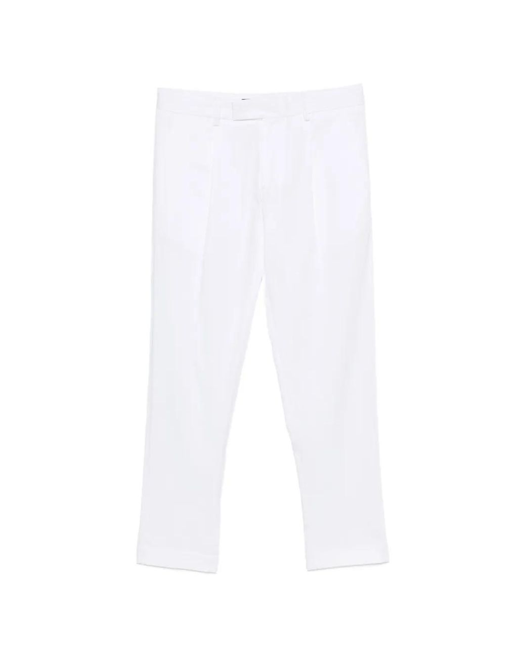Low Brand White Tailored Trousers for men